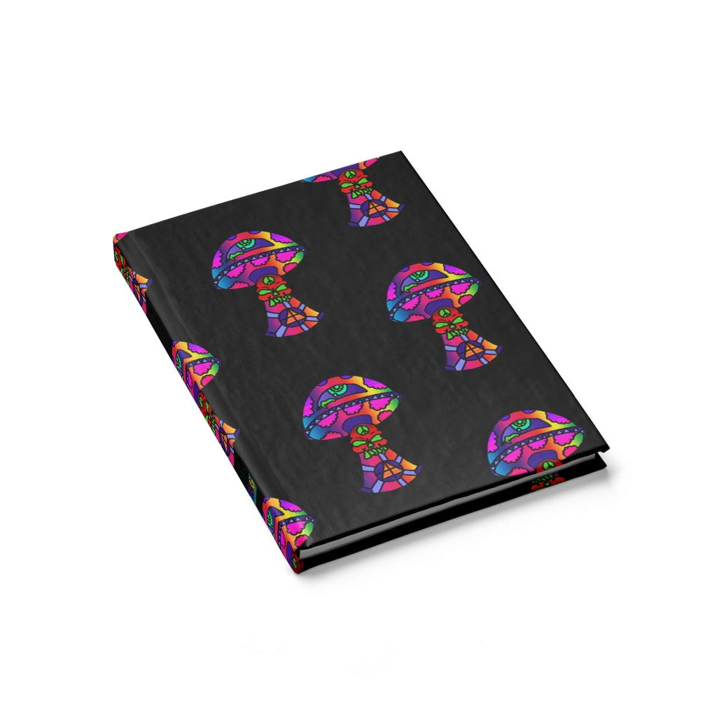 Rainbow Skull Shroom Journal - Blank