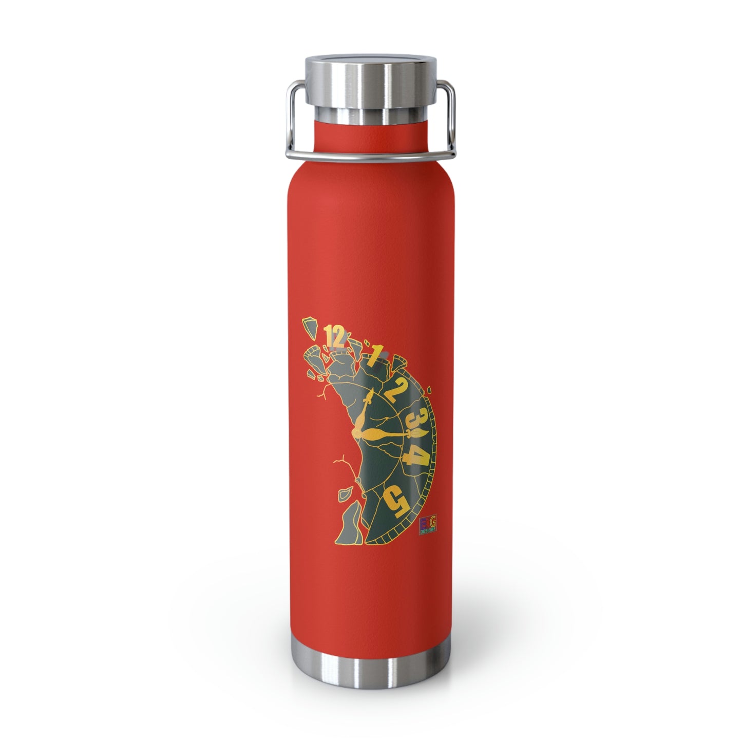 Broken Clock 22oz Vacuum Insulated Bottle