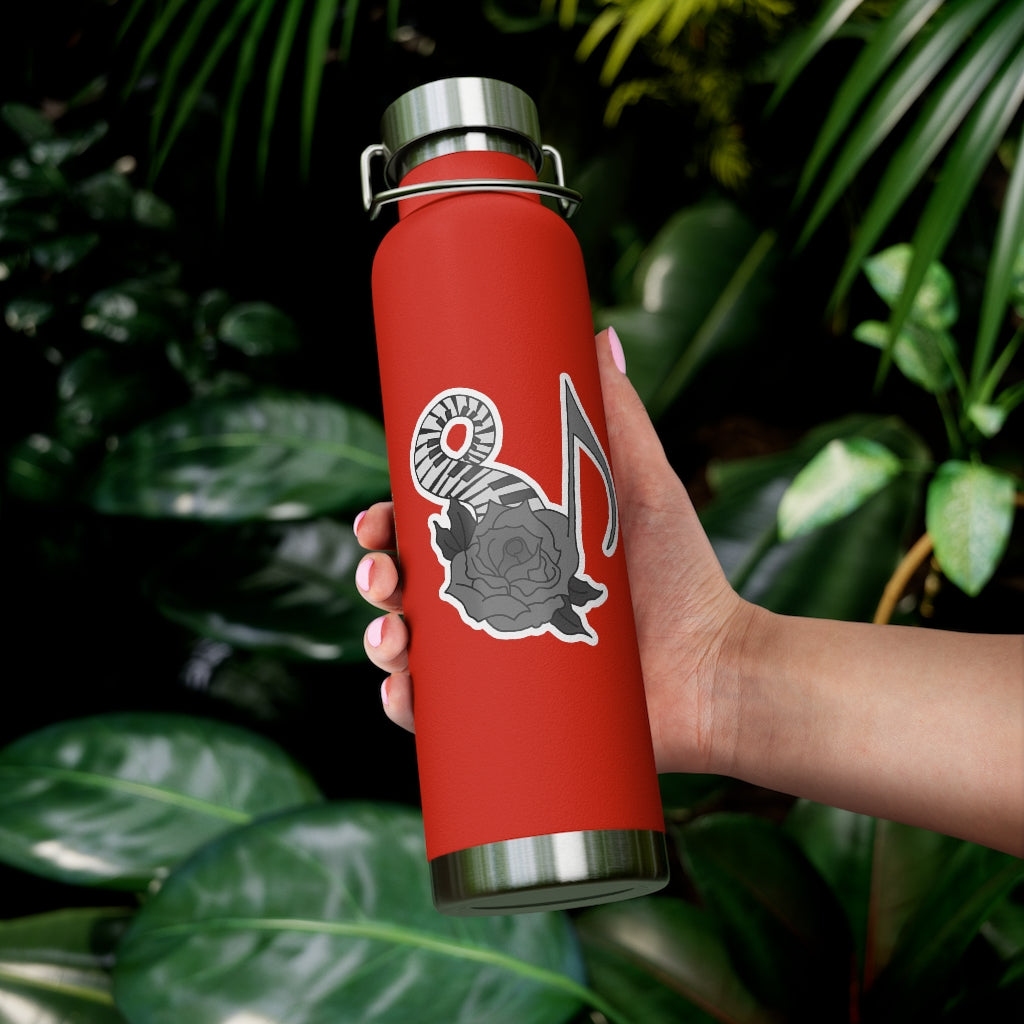 Musical Rose 22oz Vacuum Insulated Bottle