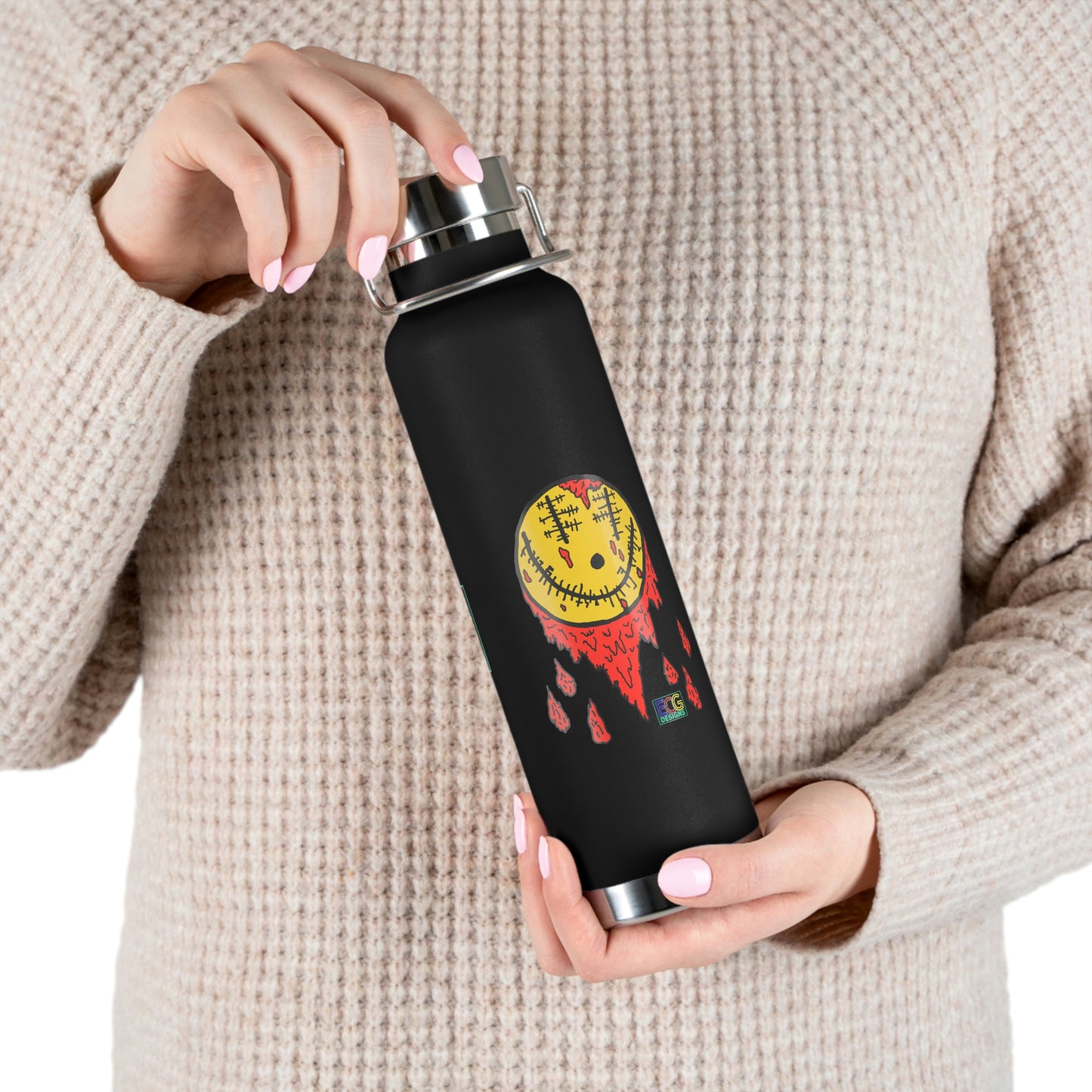 The Bloody Smile 22oz Vacuum Insulated Bottle