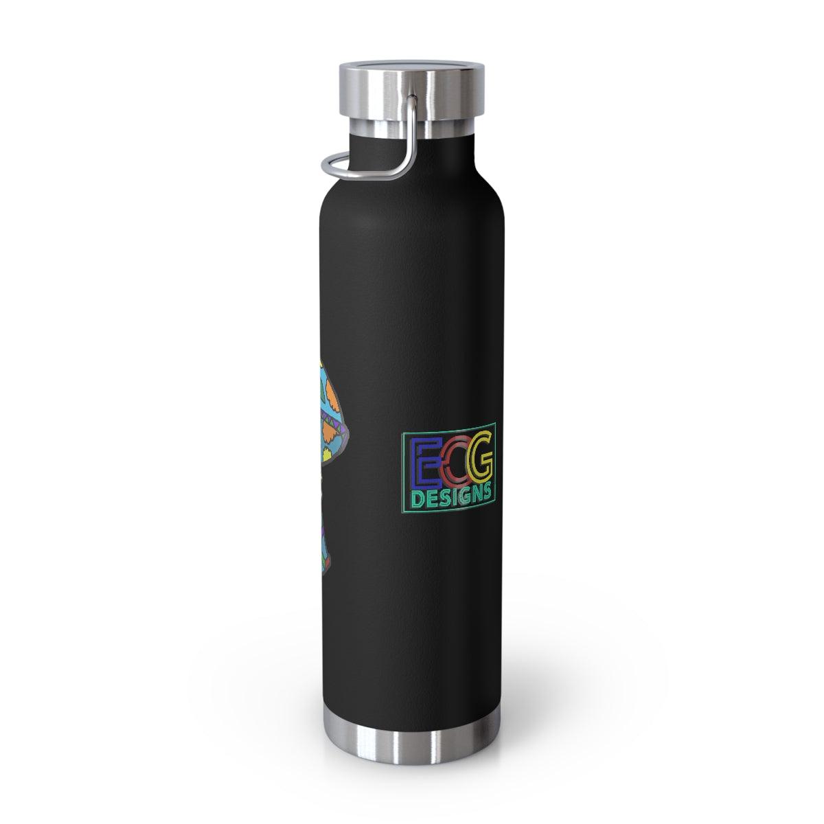 Multicolored Skull Shroom 22oz Vacuum Insulated Bottle