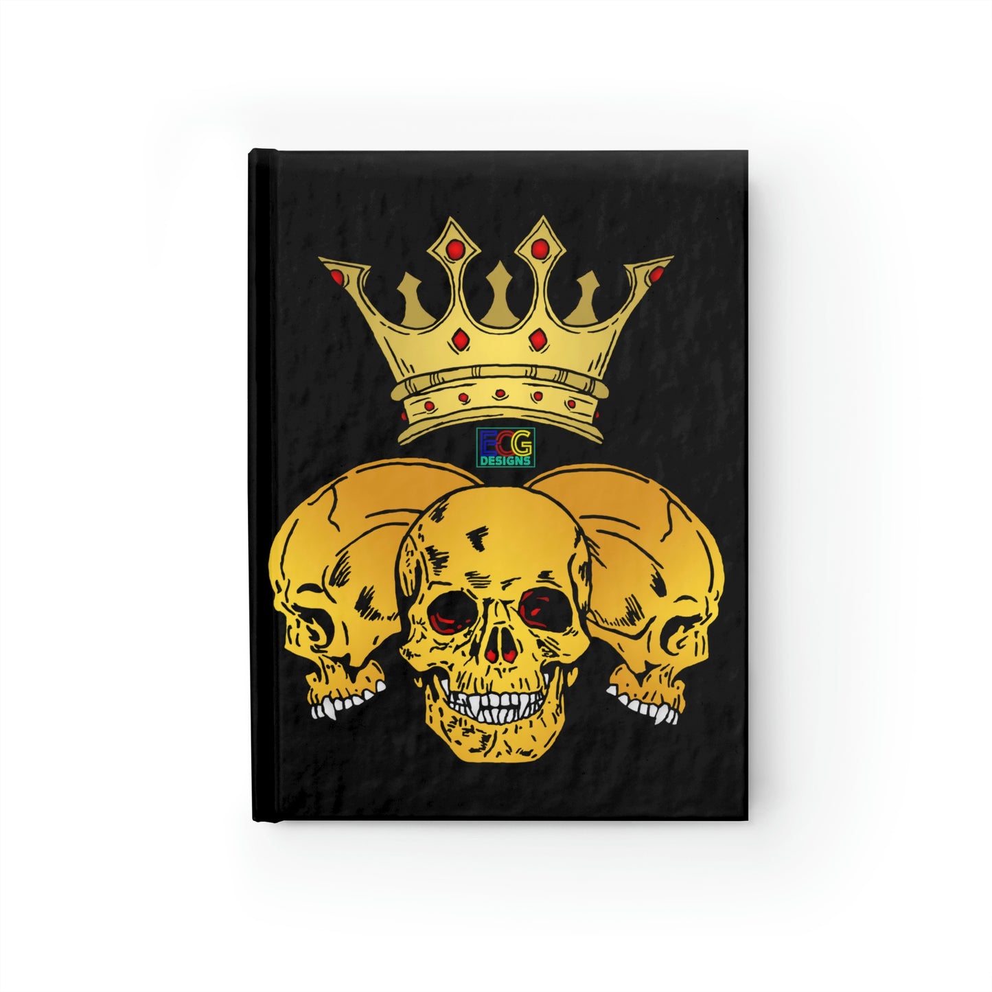 Triple Skull Crown Journal - Blank