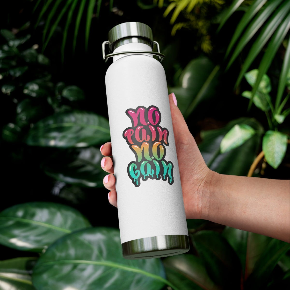 No Pain No Gain 22oz Vacuum Insulated Bottle