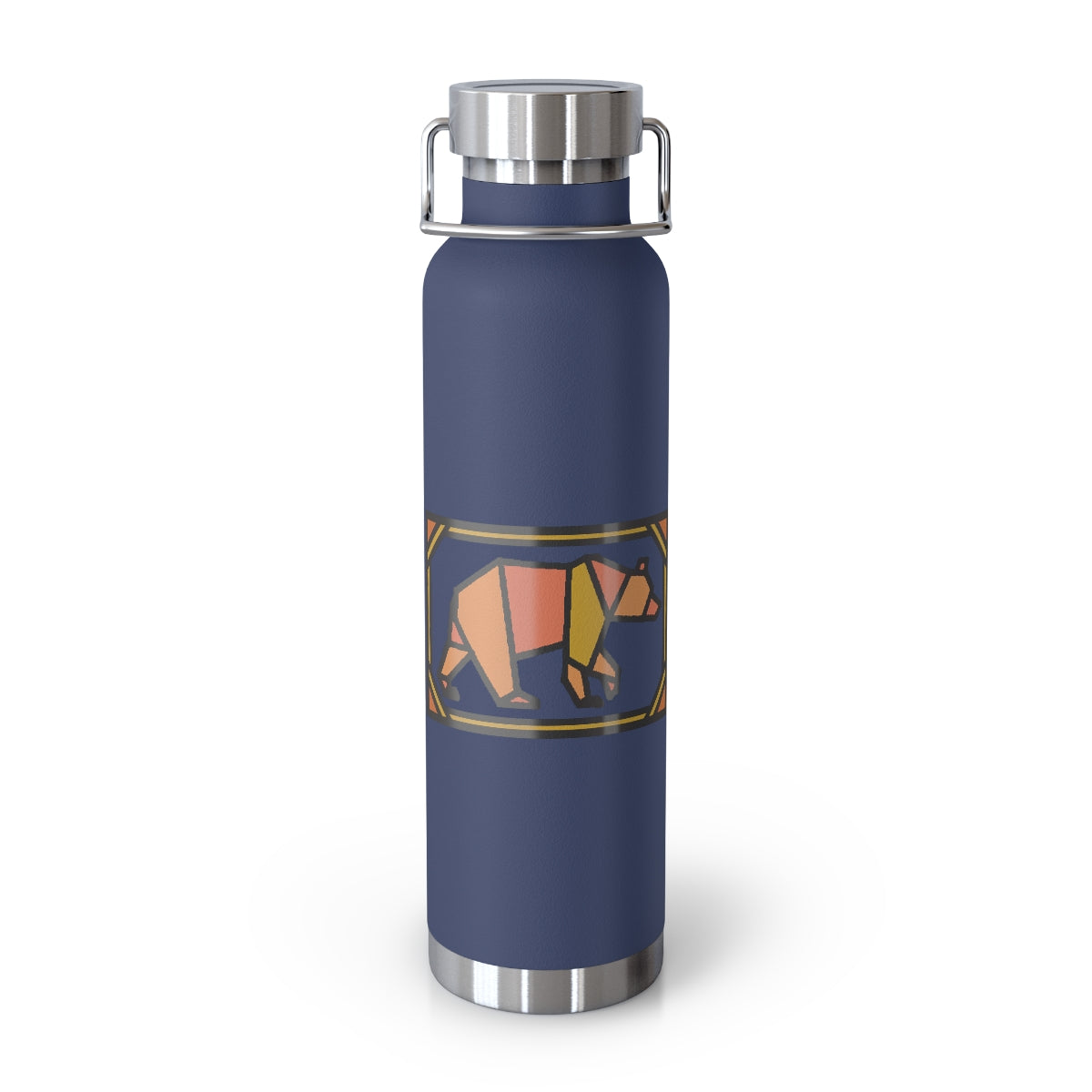 Orange Box Bear 22oz Vacuum Insulated Bottle