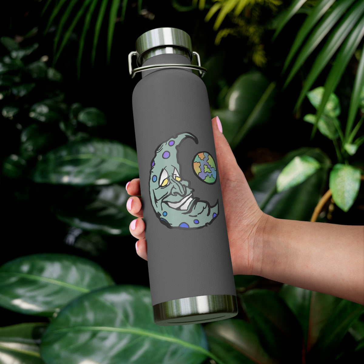 Green Moon 22oz Vacuum Insulated Bottle