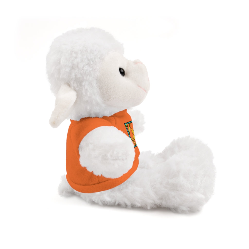 Orange Box Fox Stuffed Animals with Tee