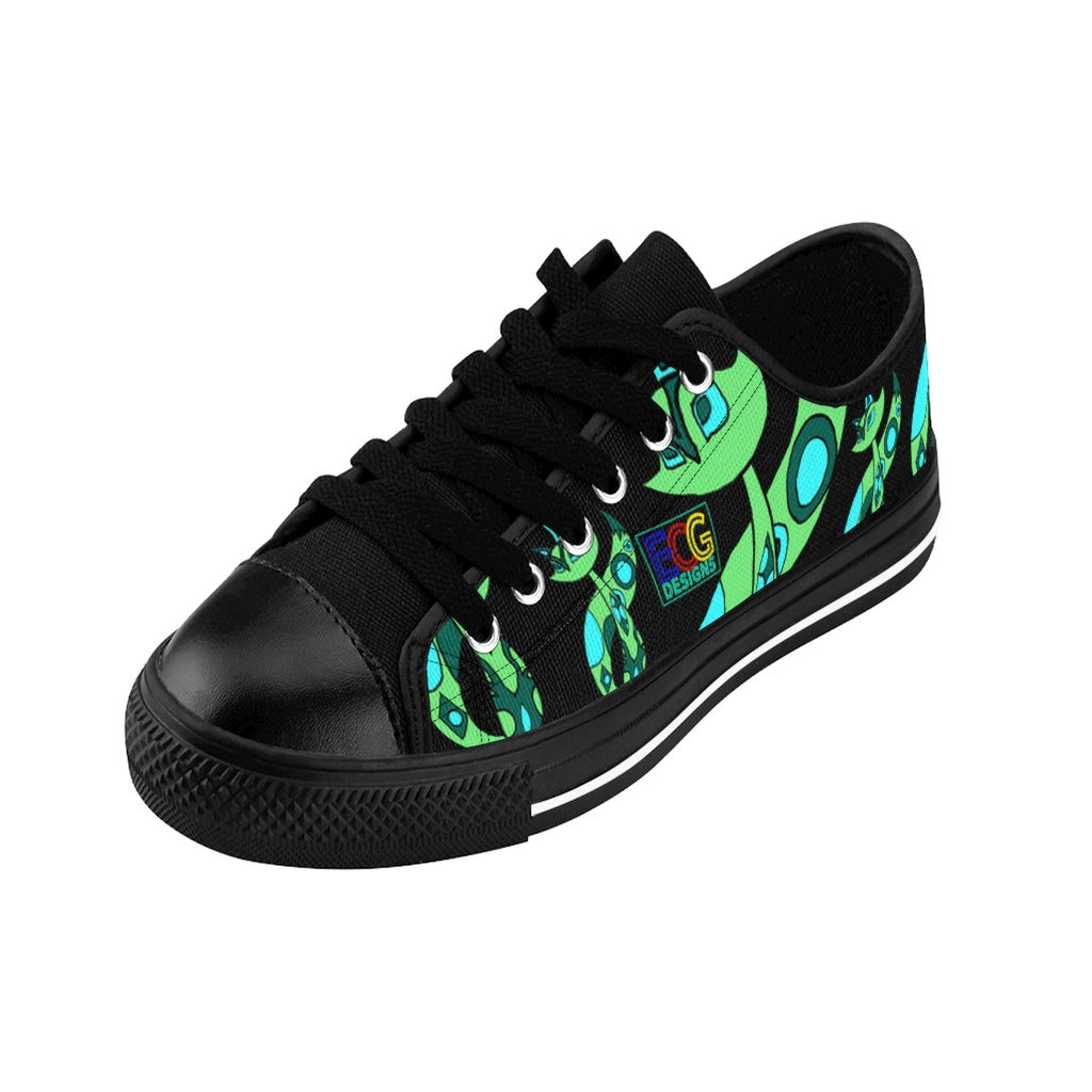 Green Cat Men's Sneakers