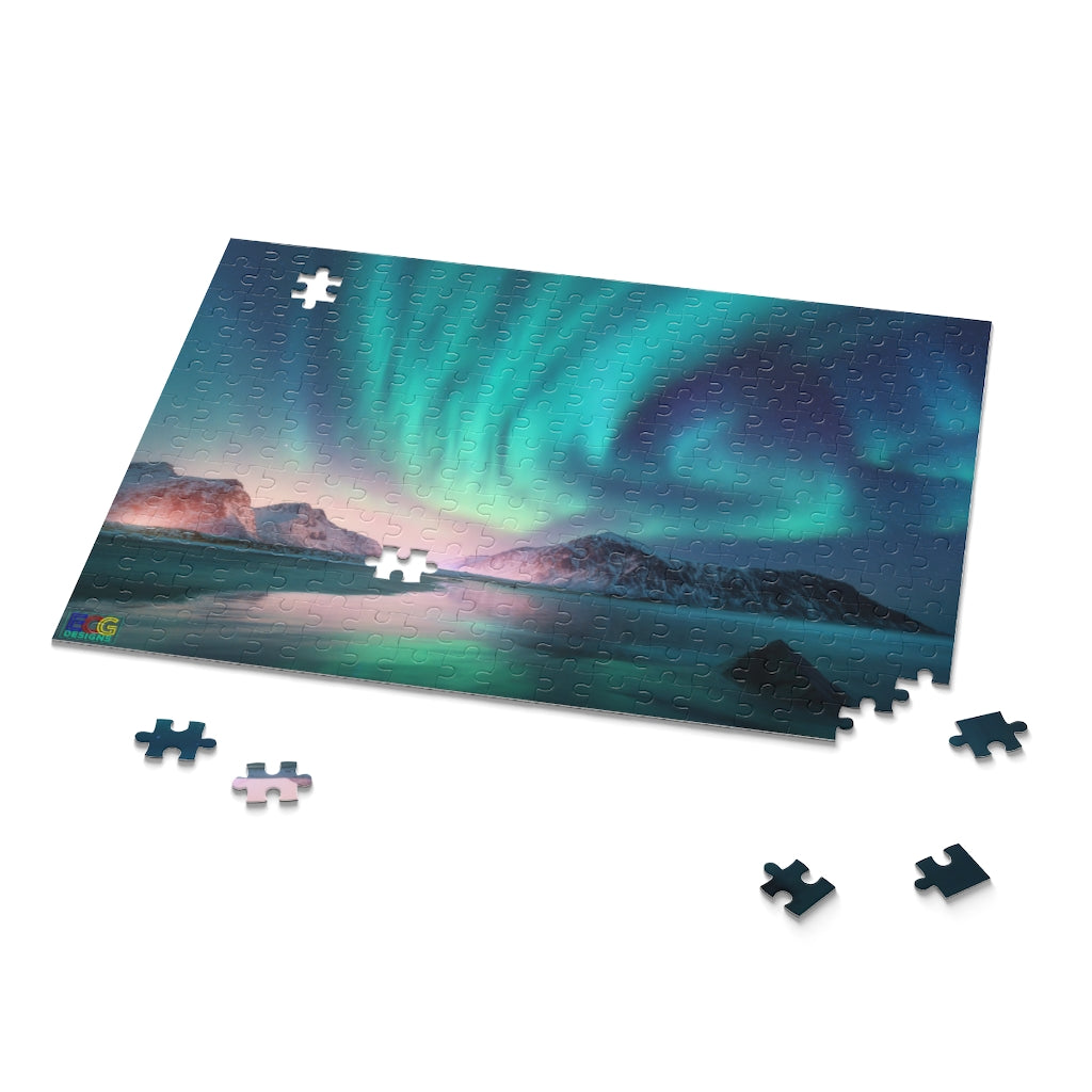 Aurora Borealis Puzzle (120, 252, 500-Piece)