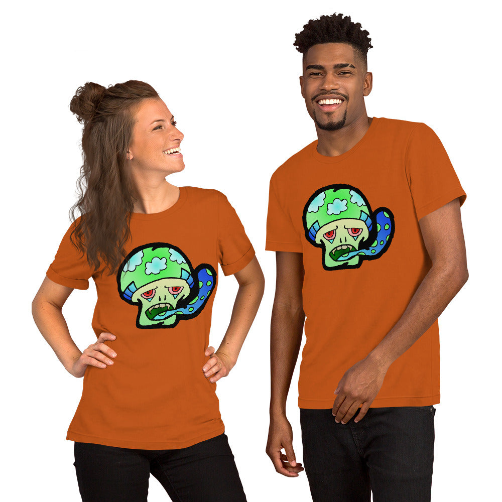 Green Shroom Short-Sleeve Unisex T-Shirt