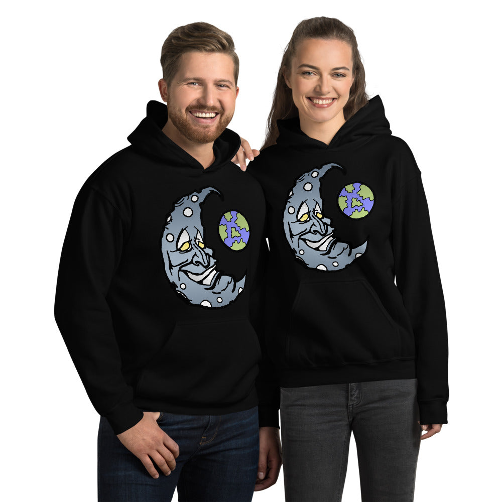 Silver Moon Unisex Hoodie