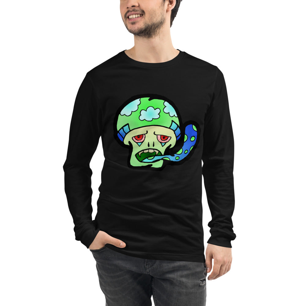 Green Shroom Unisex Long Sleeve Tee