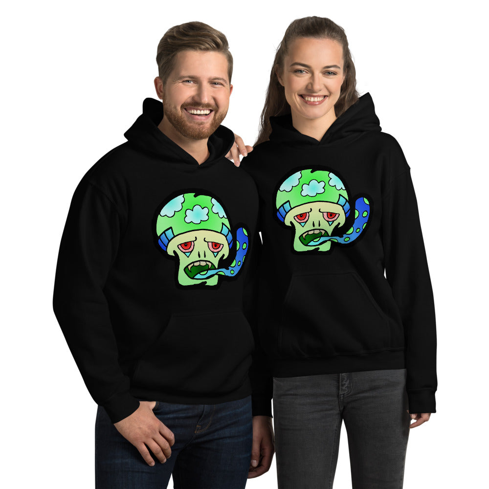 Green Shroom Unisex Hoodie