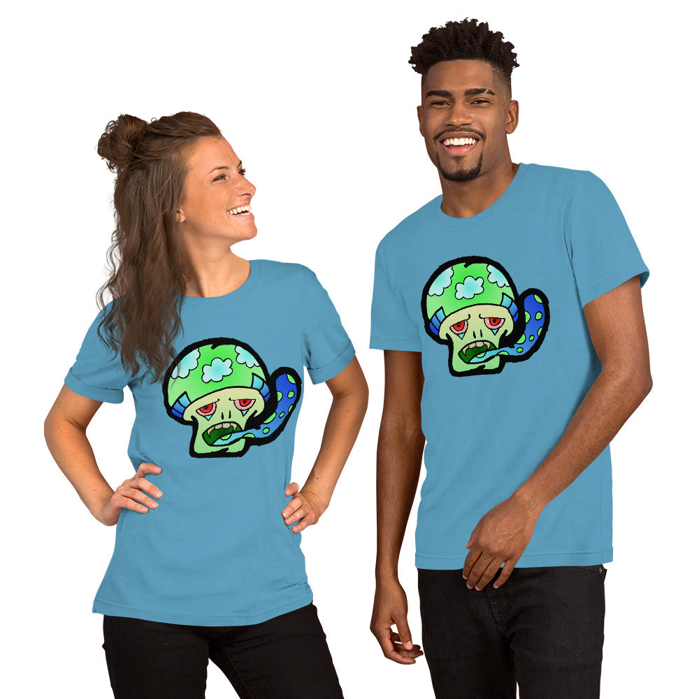 Green Shroom Short-Sleeve Unisex T-Shirt