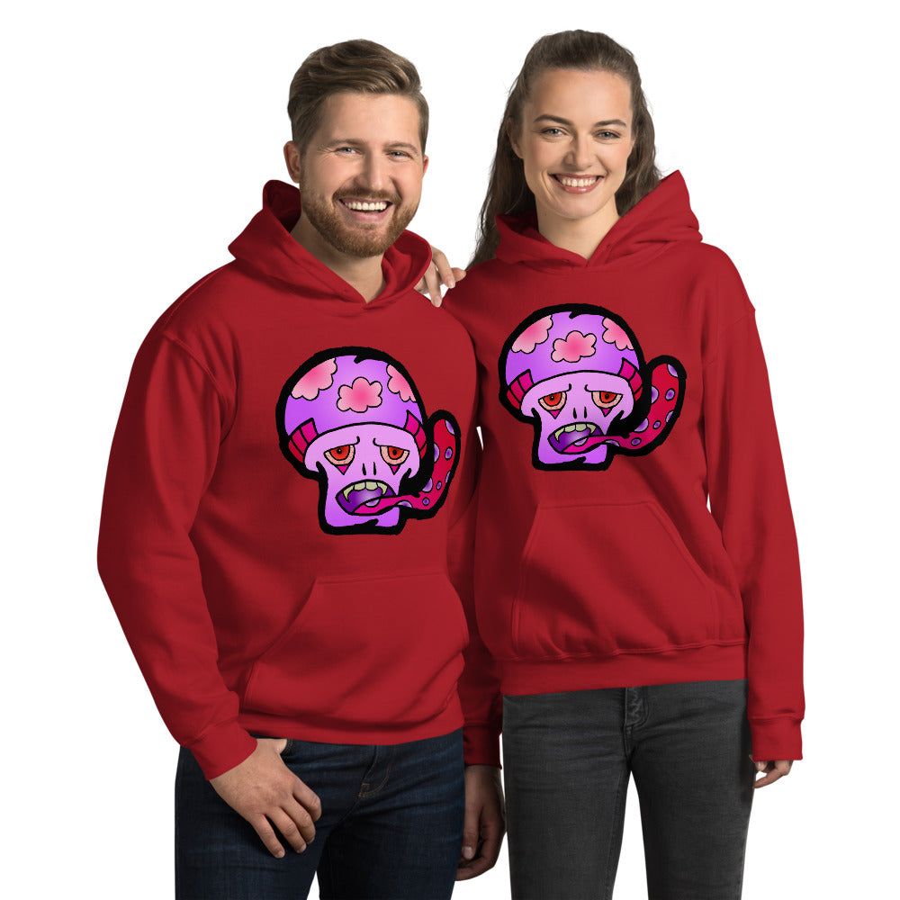 Pink Shroom Unisex Hoodie