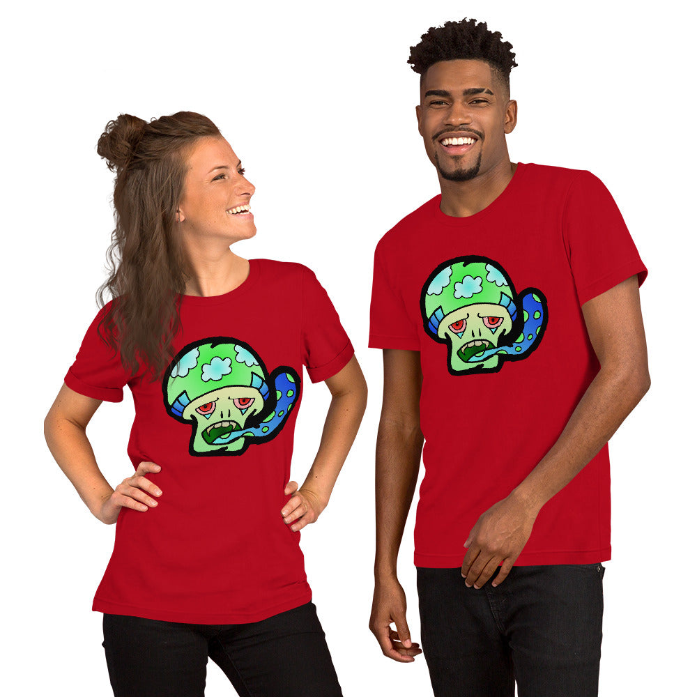 Green Shroom Short-Sleeve Unisex T-Shirt