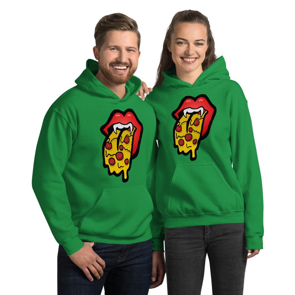 Red Pizza Tongue Unisex Hoodie