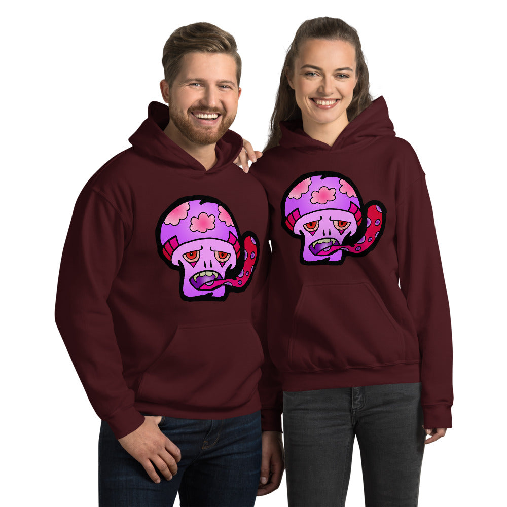 Pink Shroom Unisex Hoodie