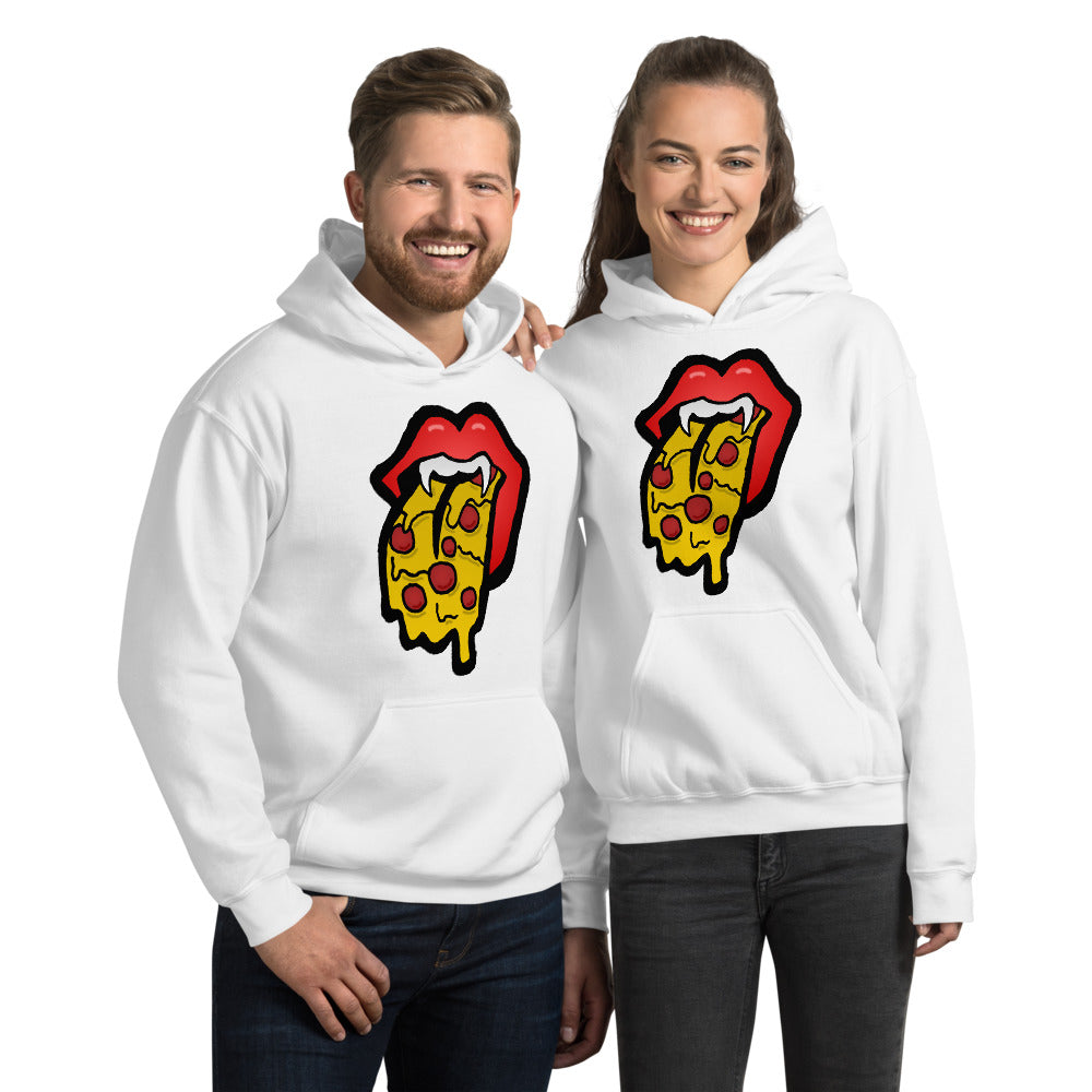 Red Pizza Tongue Unisex Hoodie