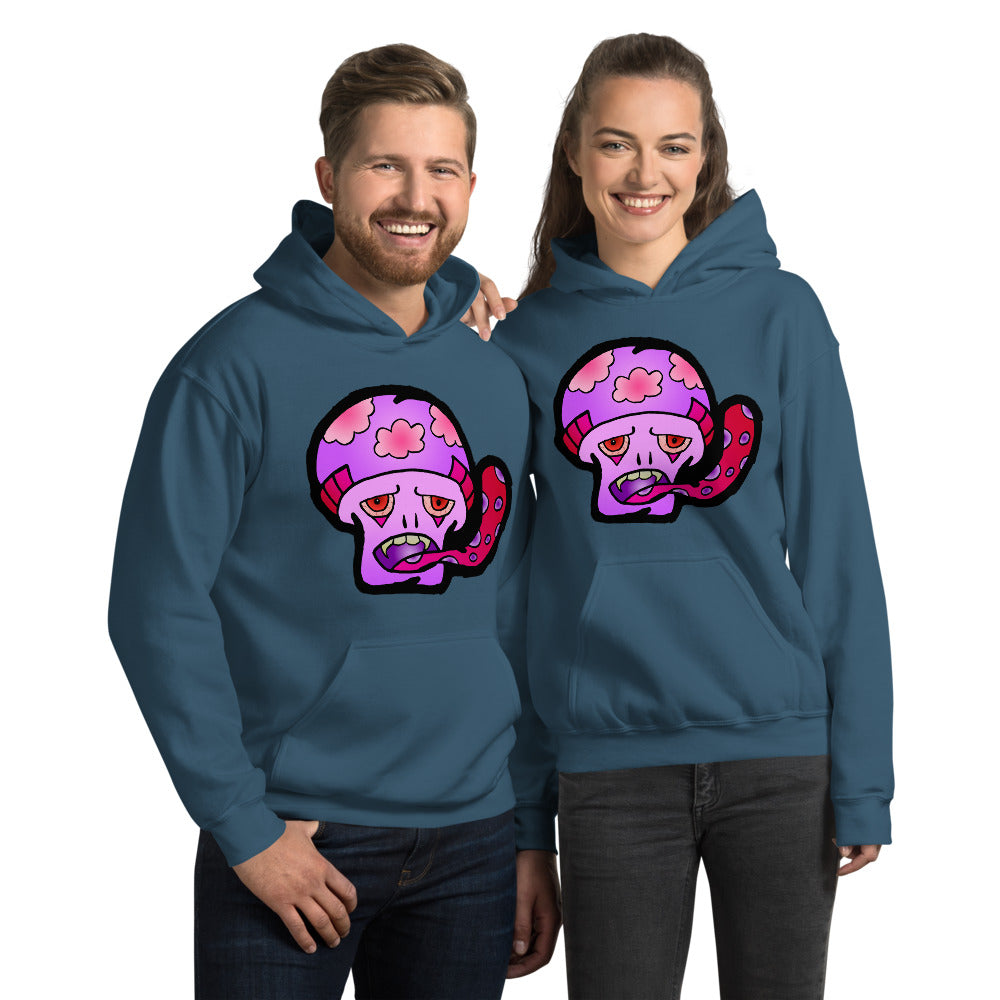 Pink Shroom Unisex Hoodie