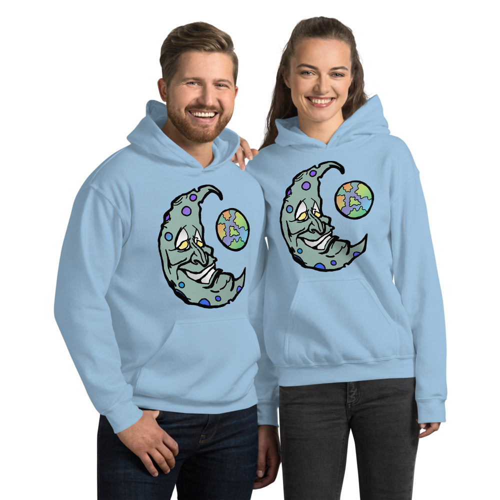 Green Moon Unisex Hoodie