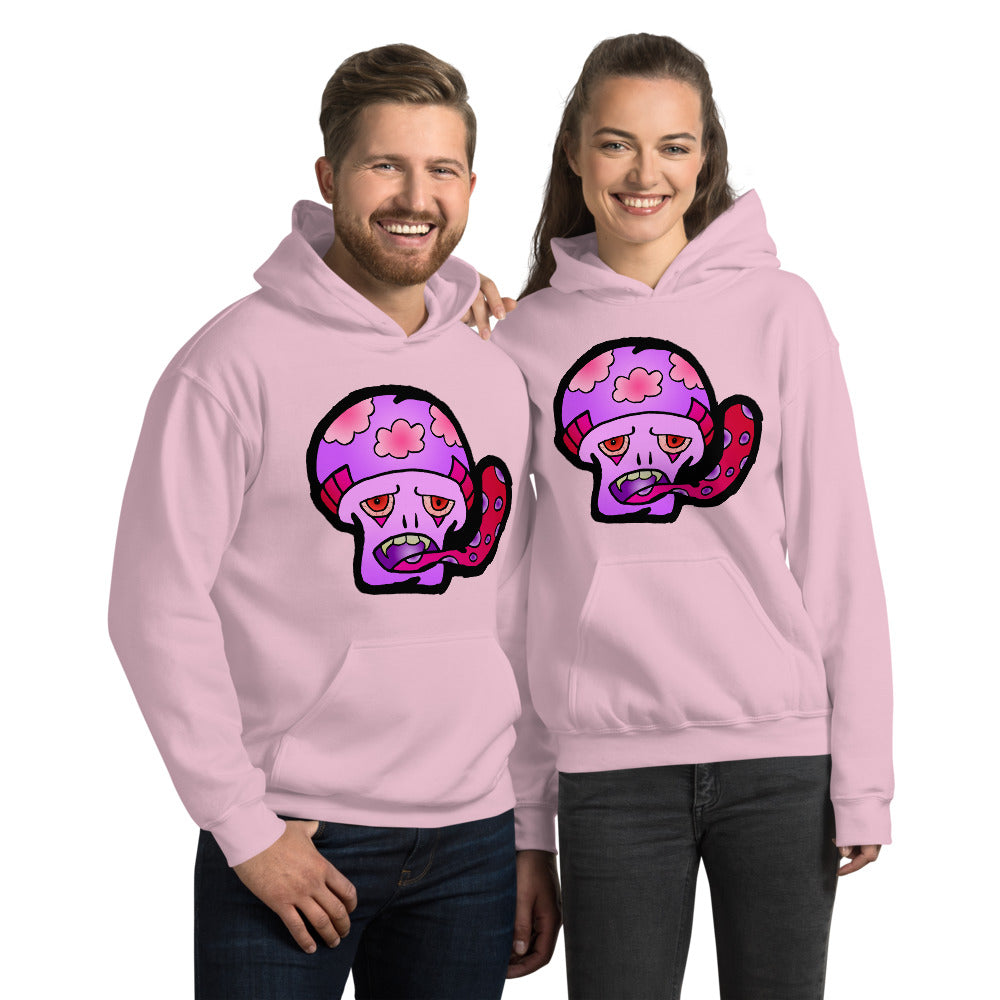 Pink Shroom Unisex Hoodie