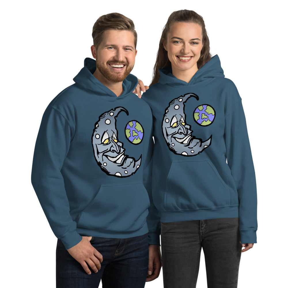 Silver Moon Unisex Hoodie