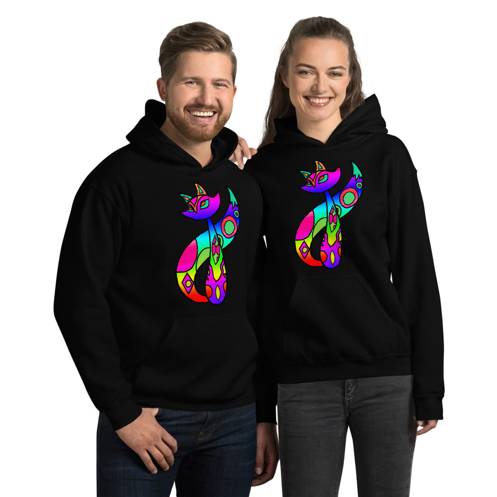 Rainbow Cat Unisex Hoodie