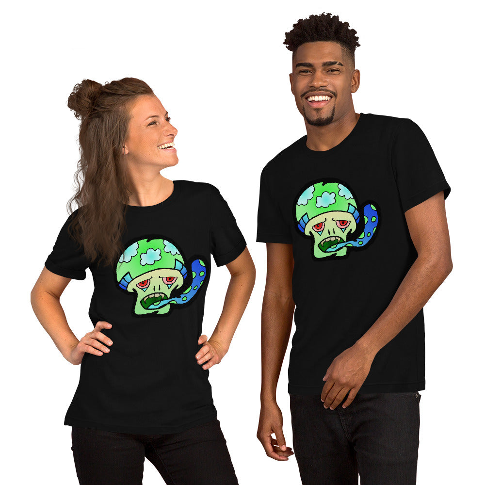 Green Shroom Short-Sleeve Unisex T-Shirt