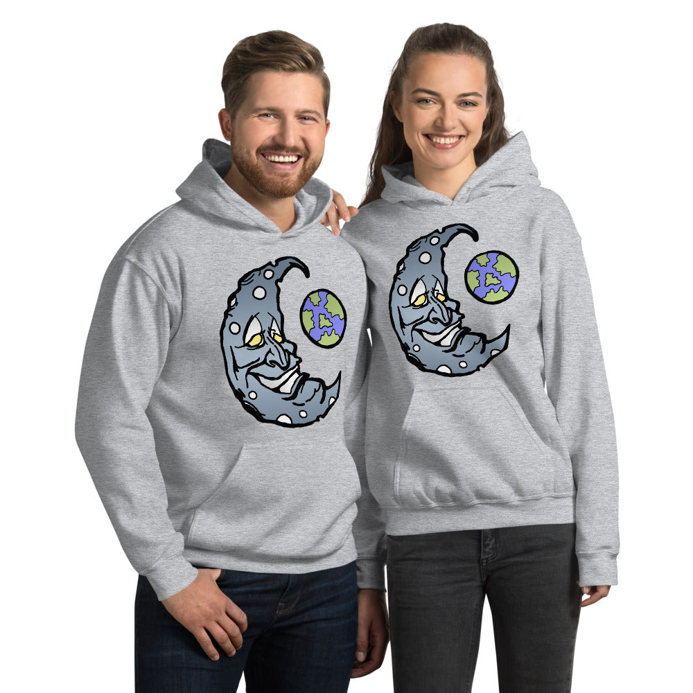 Silver Moon Unisex Hoodie