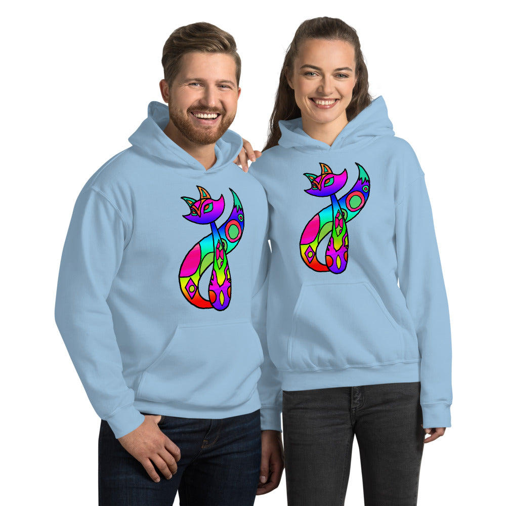 Rainbow Cat Unisex Hoodie