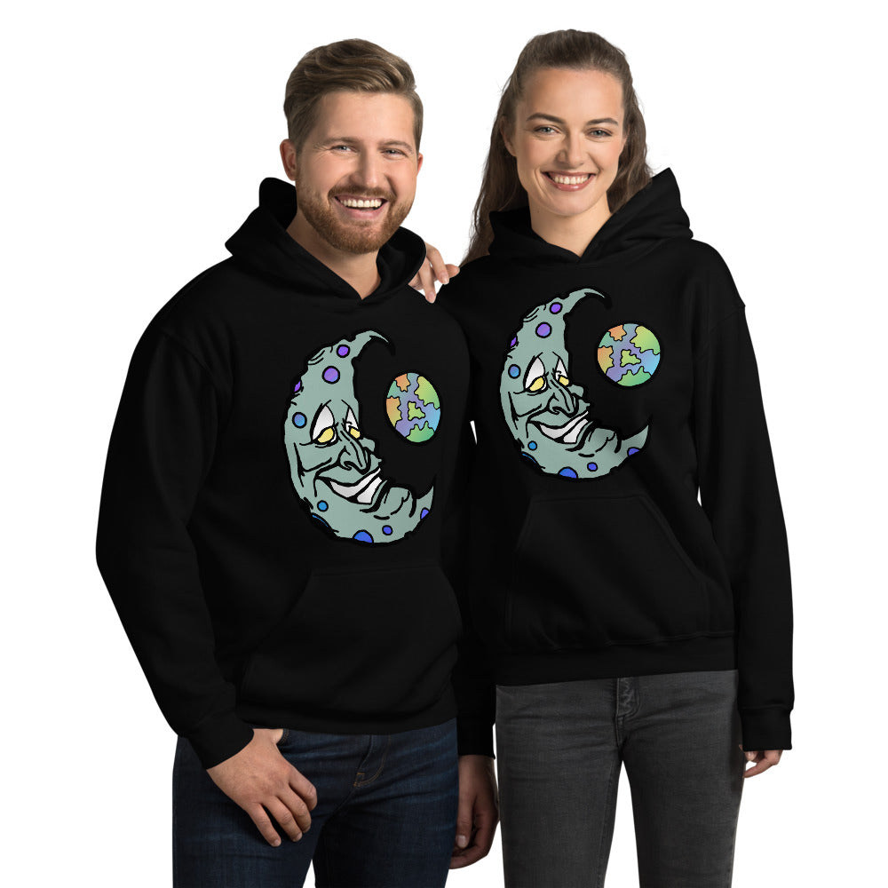 Green Moon Unisex Hoodie