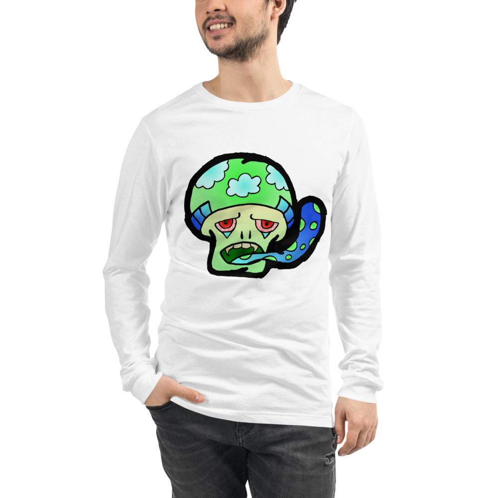 Green Shroom Unisex Long Sleeve Tee