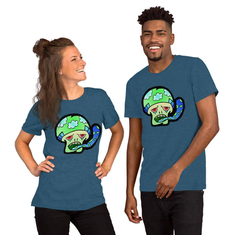 Green Shroom Short-Sleeve Unisex T-Shirt