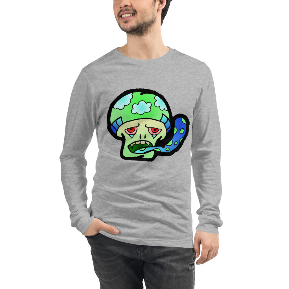 Green Shroom Unisex Long Sleeve Tee