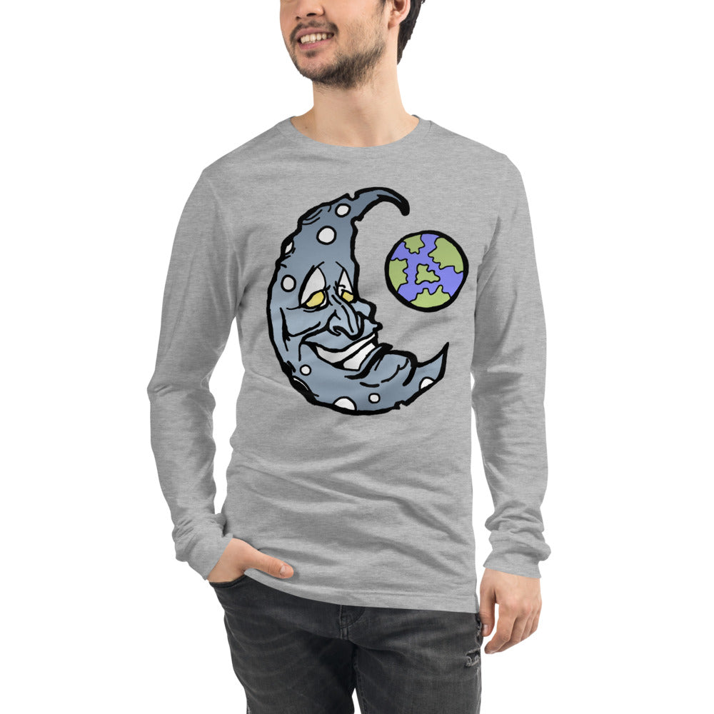 Silver Moon Unisex Long Sleeve Tee