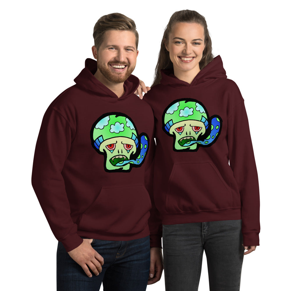 Green Shroom Unisex Hoodie