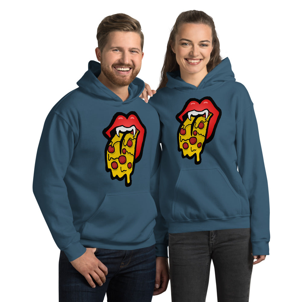 Red Pizza Tongue Unisex Hoodie