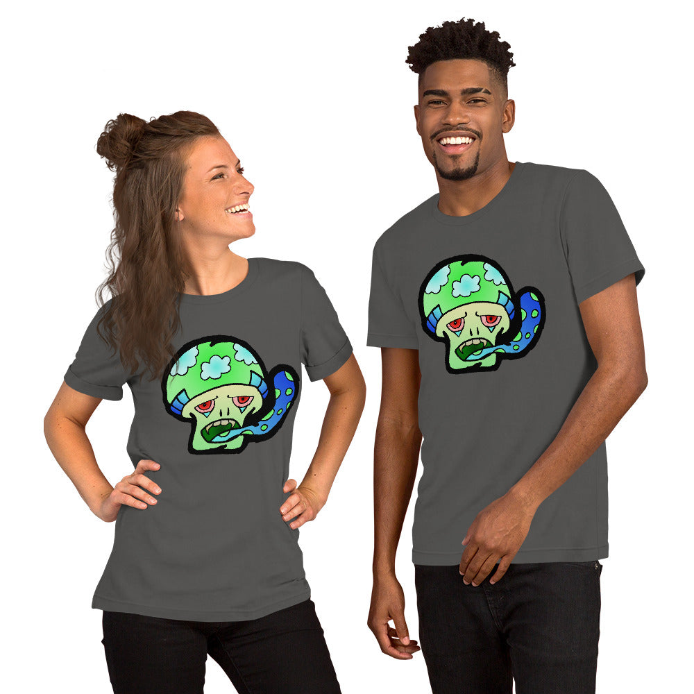 Green Shroom Short-Sleeve Unisex T-Shirt