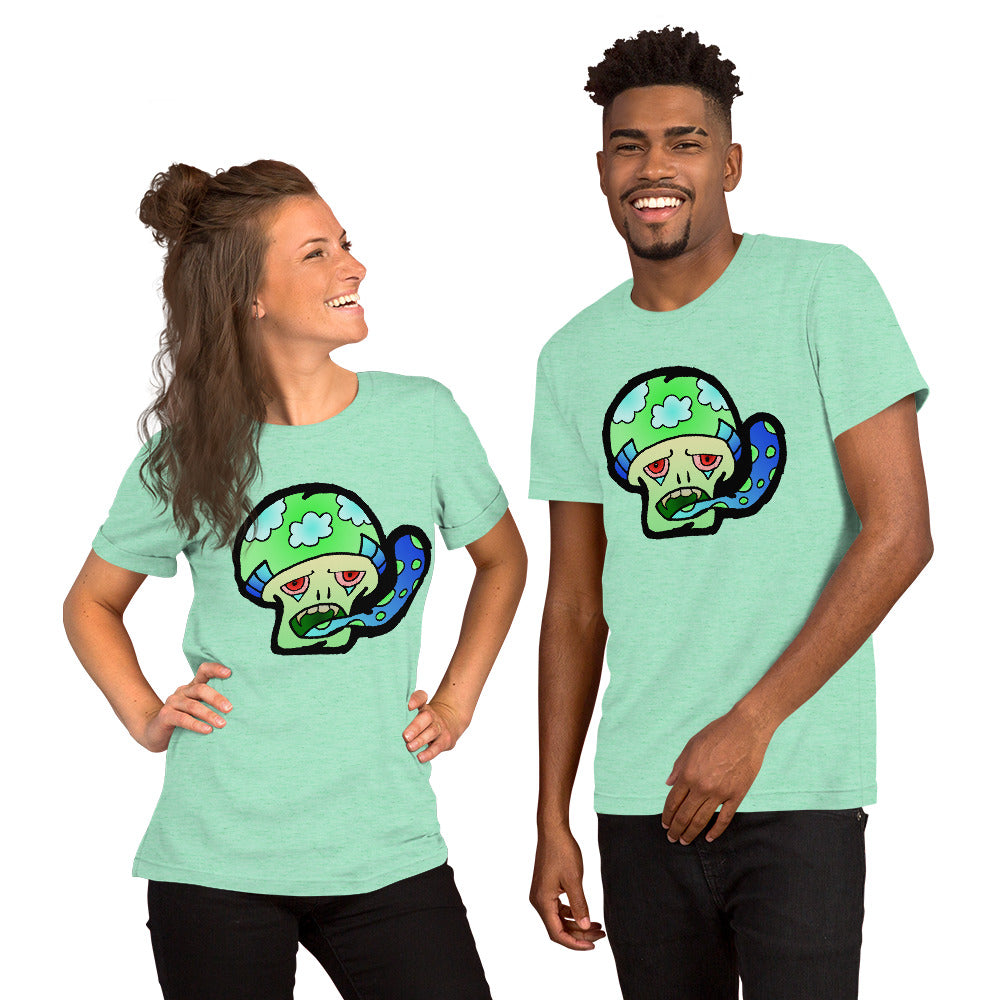 Green Shroom Short-Sleeve Unisex T-Shirt