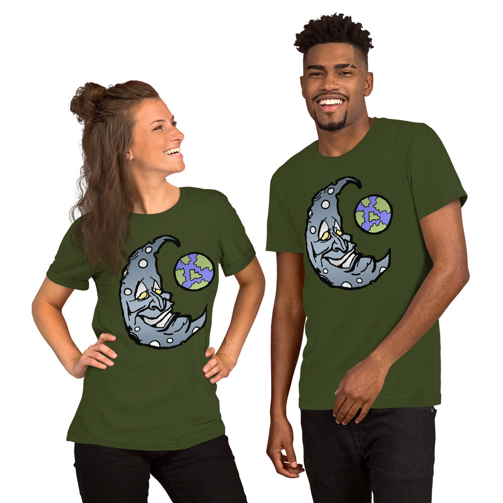 Silver Moon Short-Sleeve Unisex T-Shirt