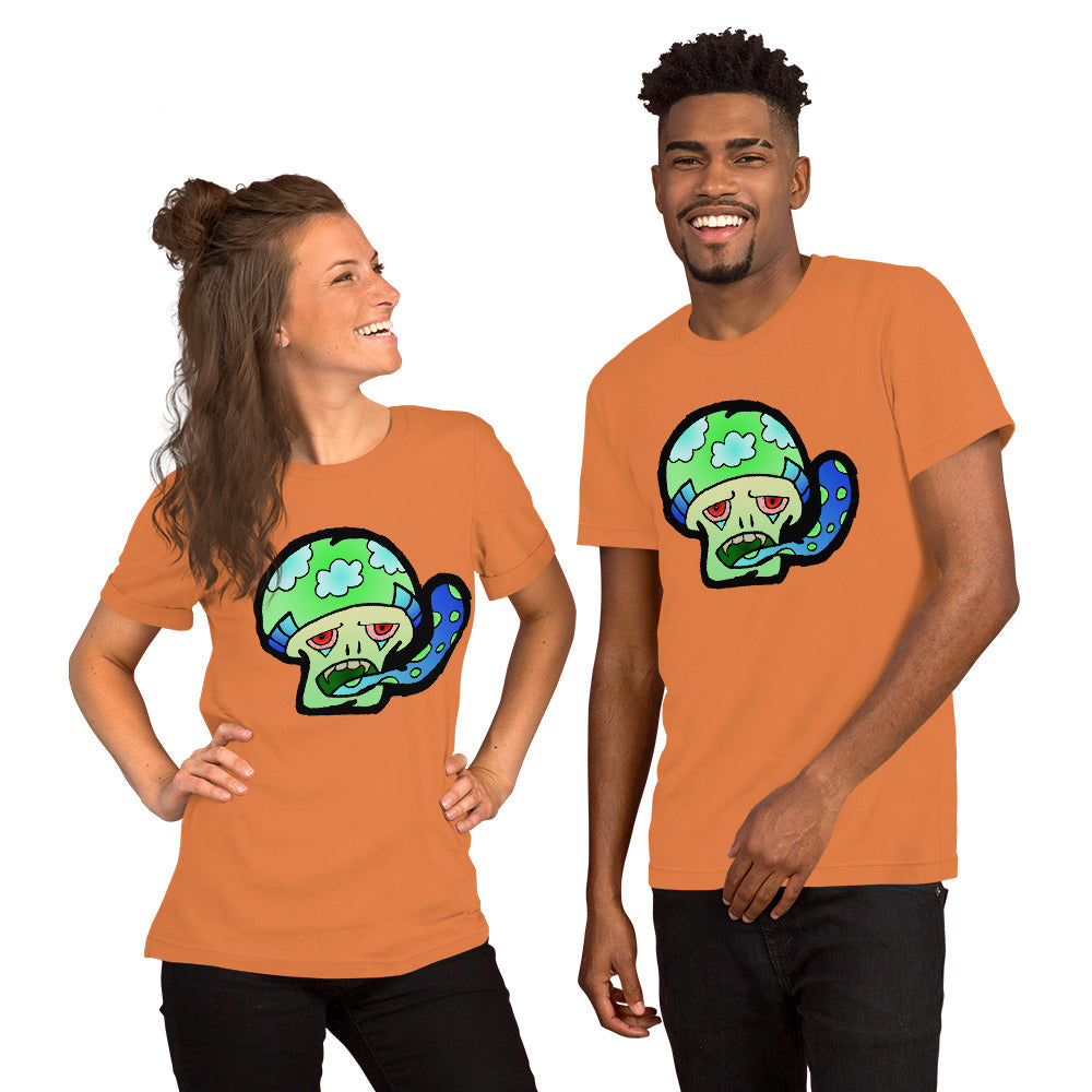 Green Shroom Short-Sleeve Unisex T-Shirt