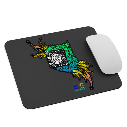 Clock in a Box Mouse pad