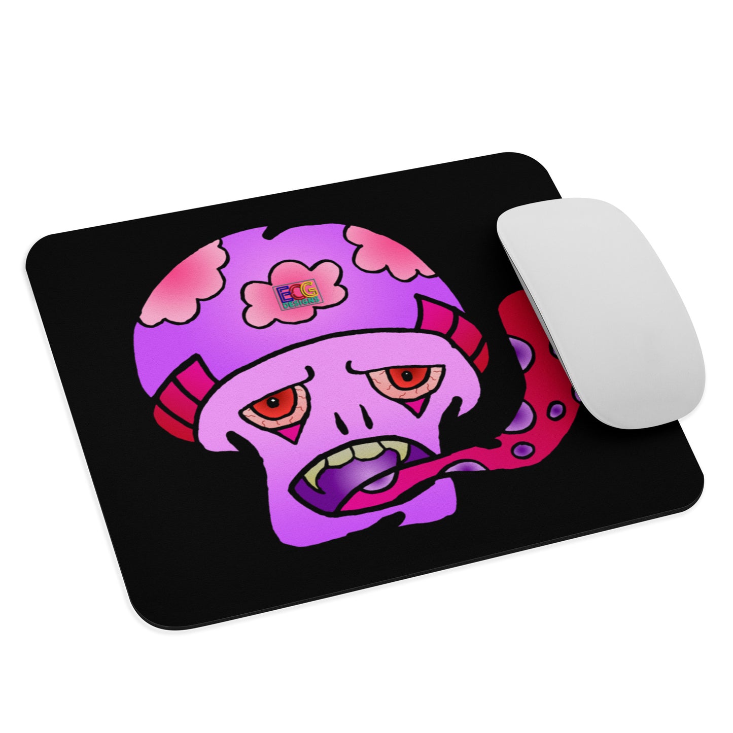 Pink Shroom Mouse pad