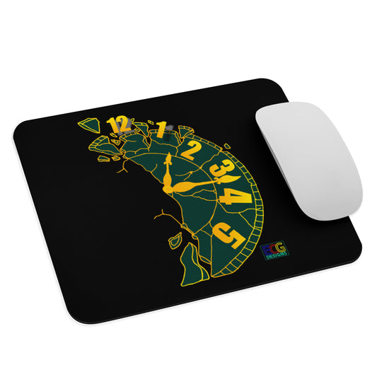 Broken Clock Mouse pad