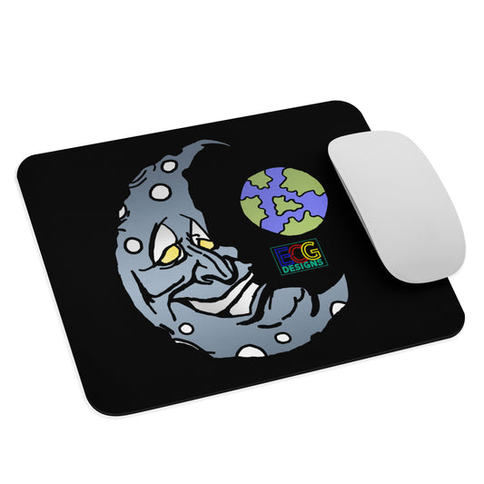 Silver Moon Mouse pad