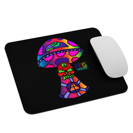 Rainbow Skull Shroom Mouse pad