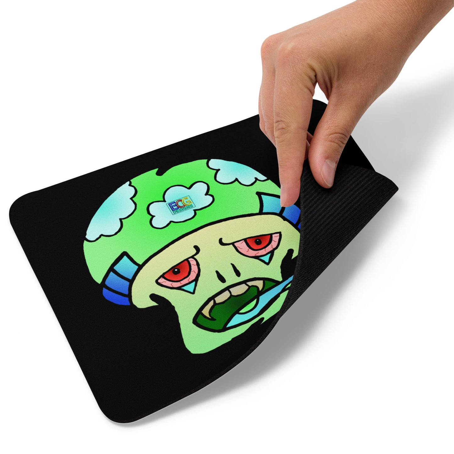 Green Shroom Mouse pad