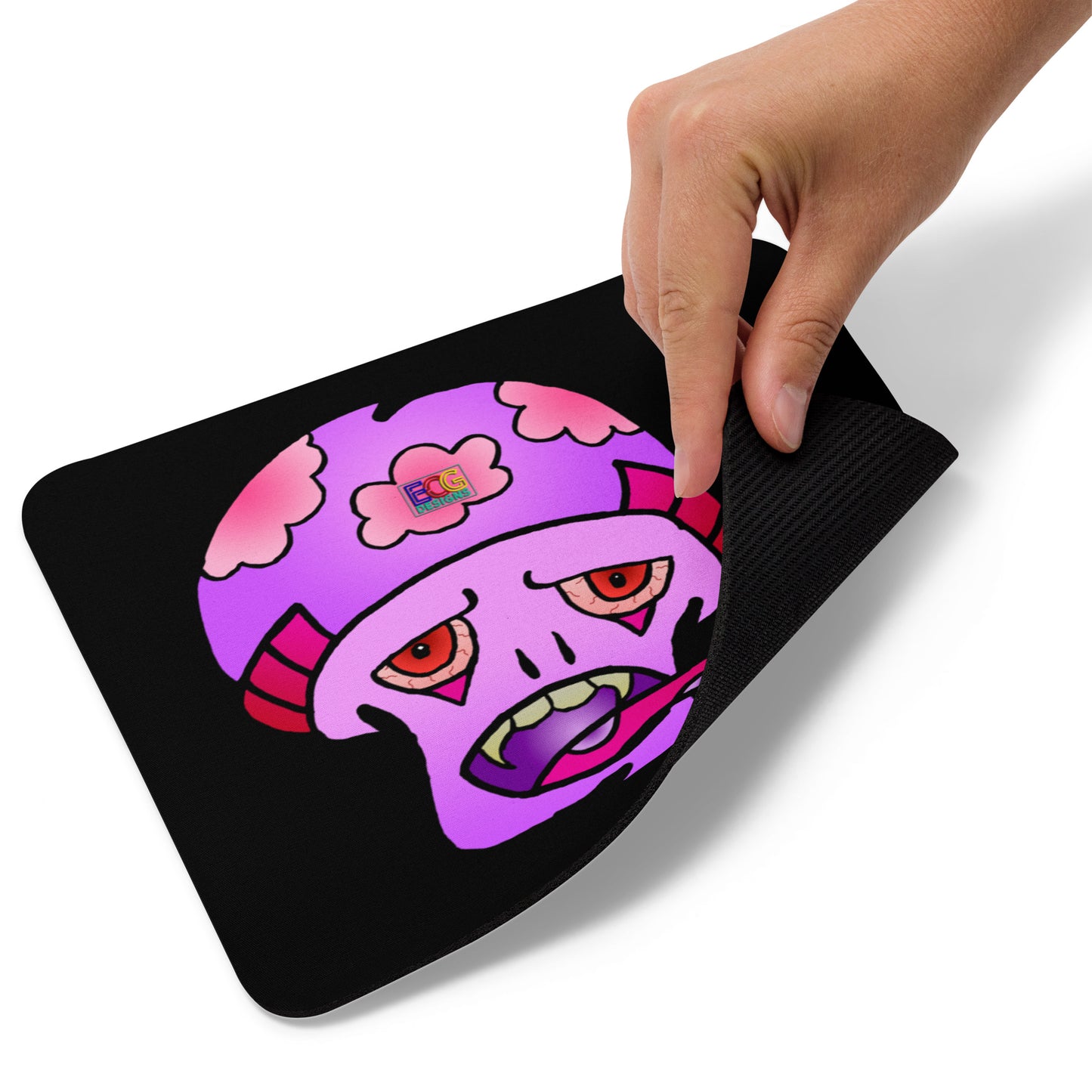 Pink Shroom Mouse pad