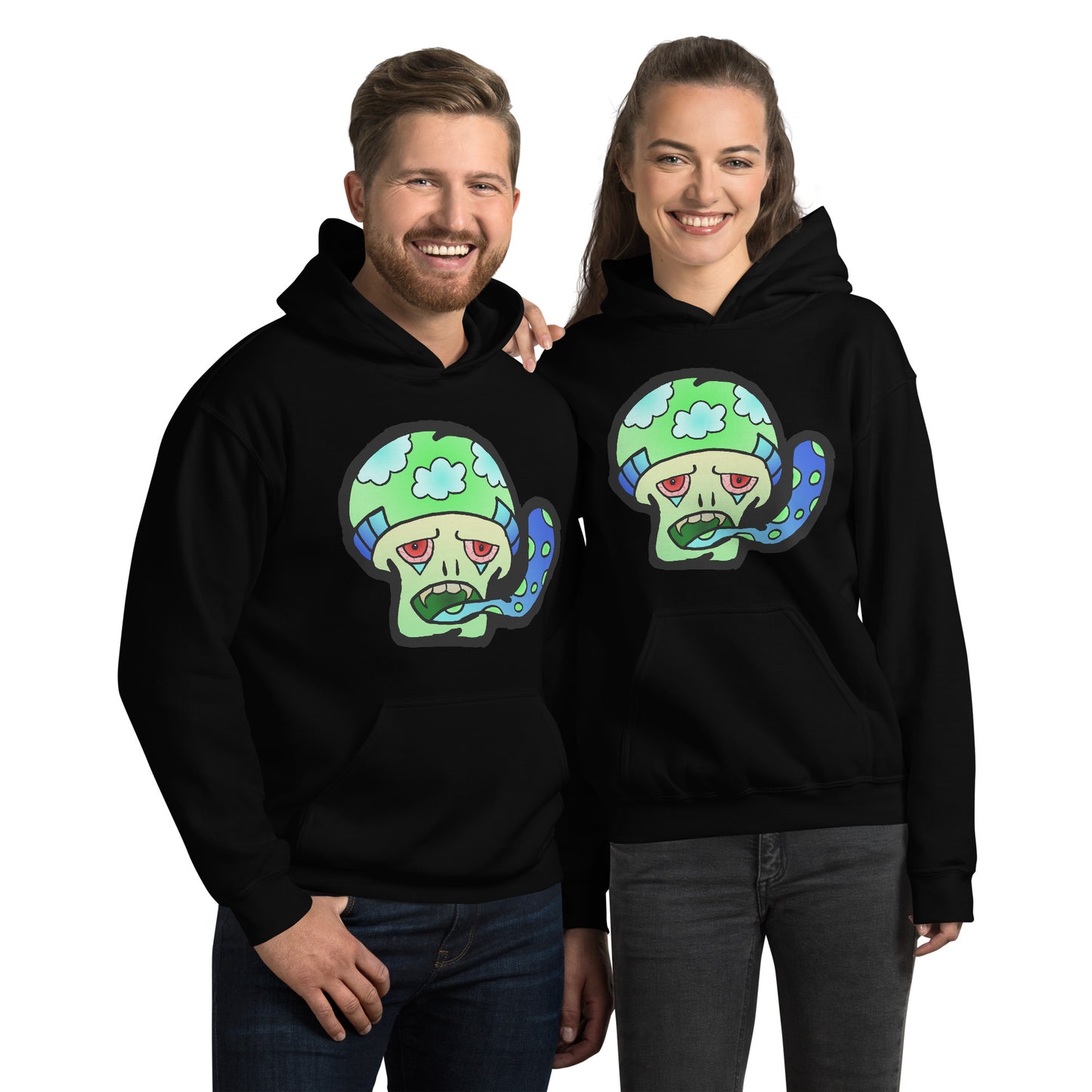 Green Shroom Unisex Hoodie