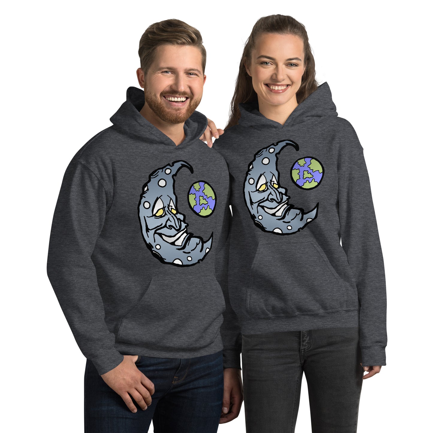 Silver Moon Unisex Hoodie